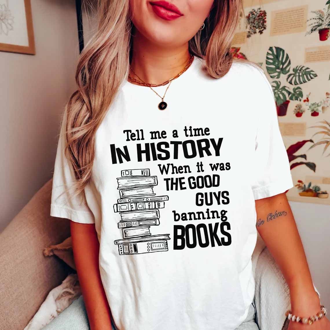 Funny History Book Shirt for Book Lovers Unique Book Gift for Readers image 2