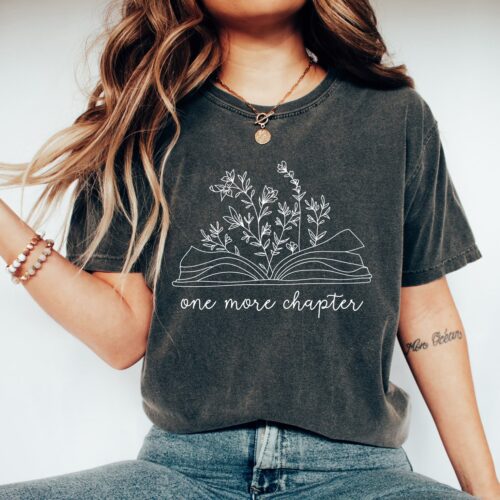 Funny Bookish Reading Shirt for Women Book Nerd Librarian Gifts Cute Graphic Tees Trending image 0