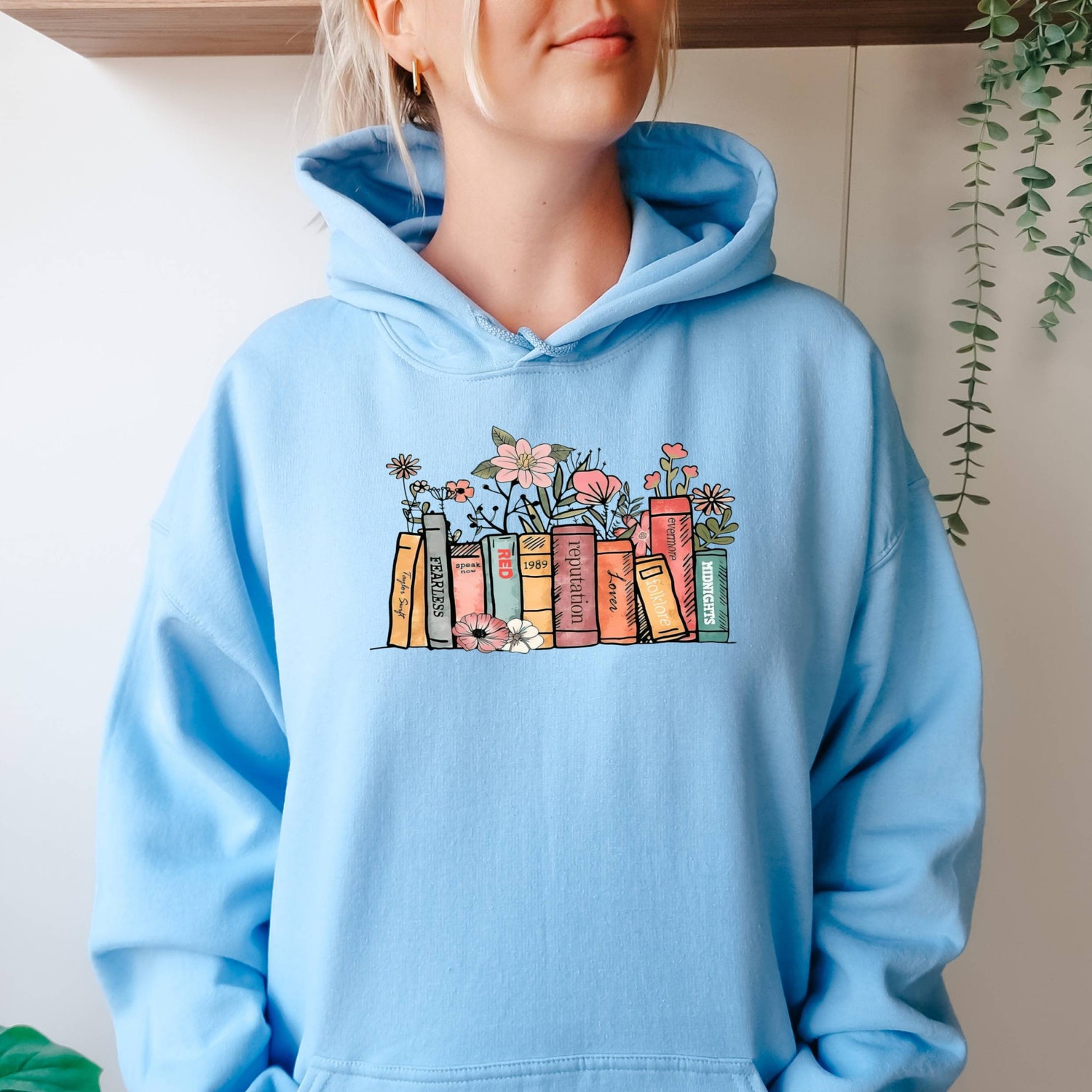 Cozy Bookworm Hoodie Perfect Gift for Book Lovers Soft and Comfortable Reading Hoodie image 4