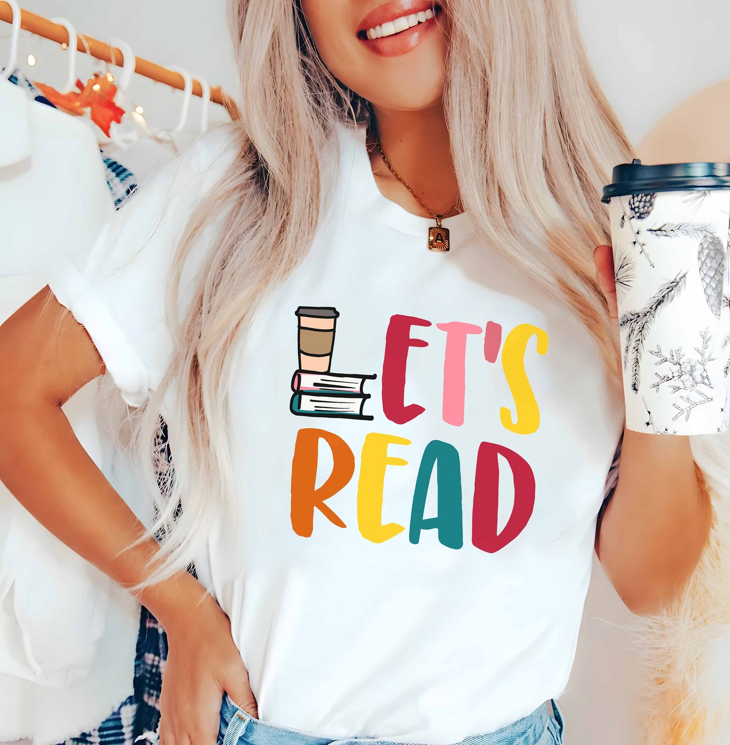 Book Lover Shirt Reading Enthusiast Gift Bookworm Tee Librarian & Teacher Book Club Shirt image 2