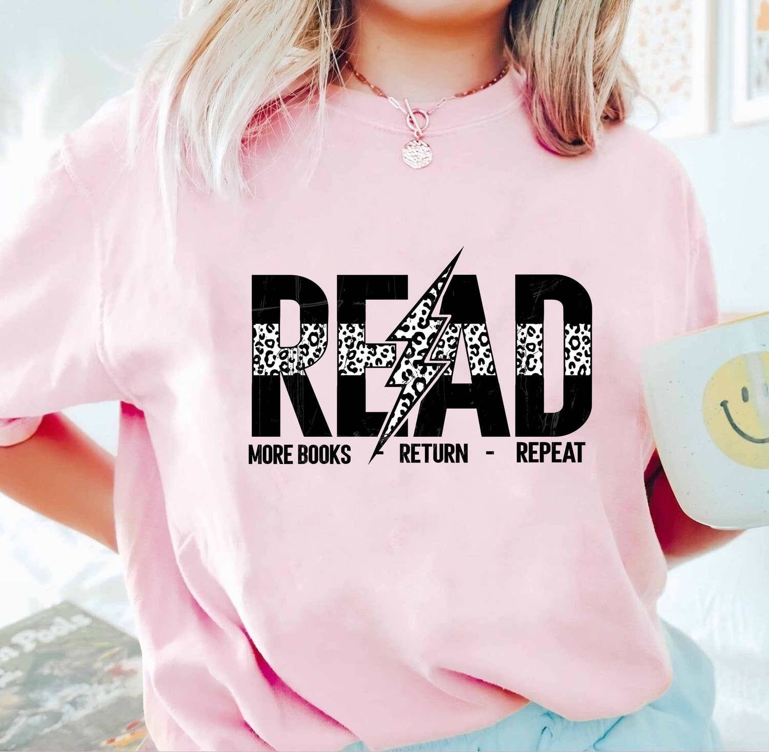 Book Shirt for Book Lovers Read More Books Bookworm Gift Reading Enthusiast Shirt image 1