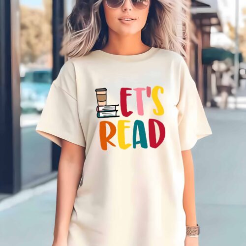 Book Lover Shirt Reading Enthusiast Gift Bookworm Tee Librarian & Teacher Book Club Shirt image 0