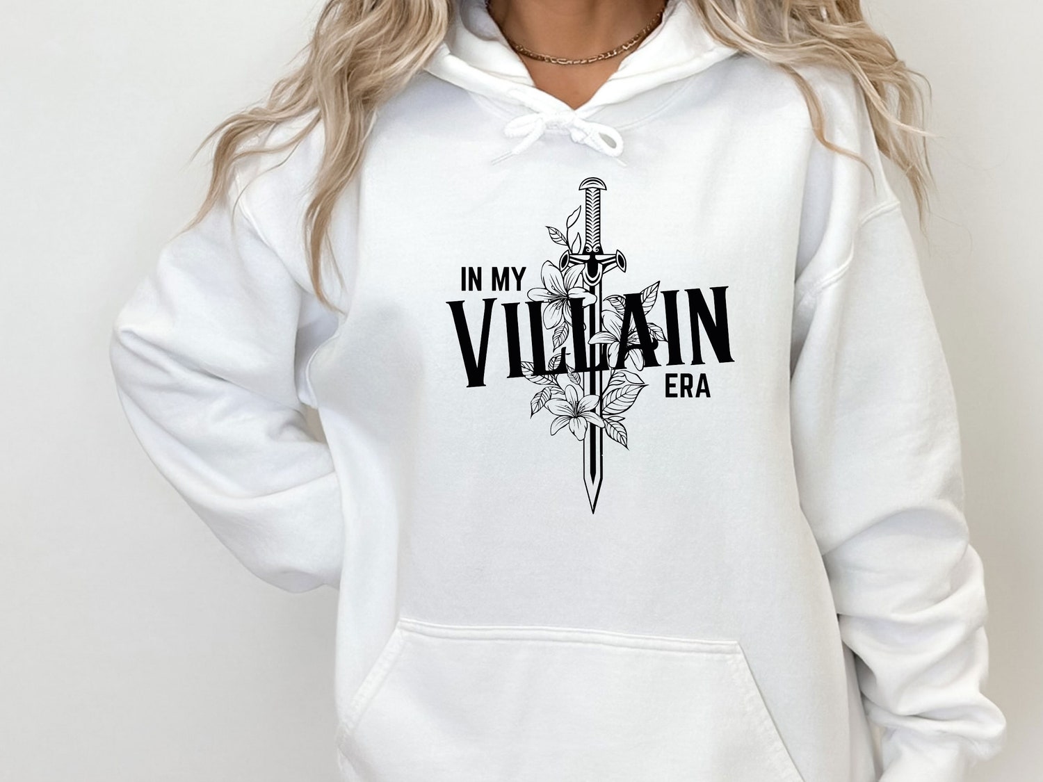 Villain Era Hoodie Dark Romance Reader Book Lover Hoodie Funny Bookish Gift Cute Reader Apparel image 4