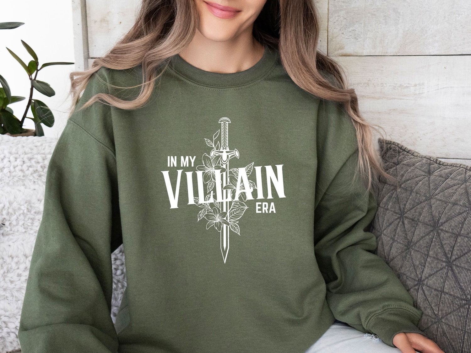 Villain Sweatshirt for Dark Romance Readers In My Villain Era Bookish Sweater Book Lovers Gift image 6