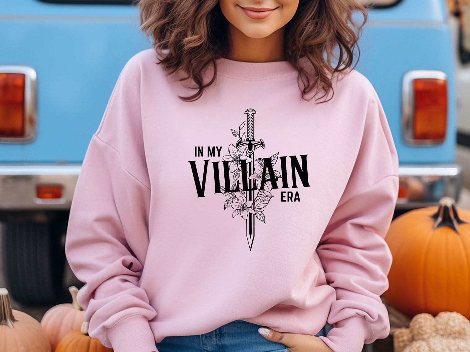 Villain Sweatshirt for Dark Romance Readers In My Villain Era Bookish Sweater Book Lovers Gift image 4