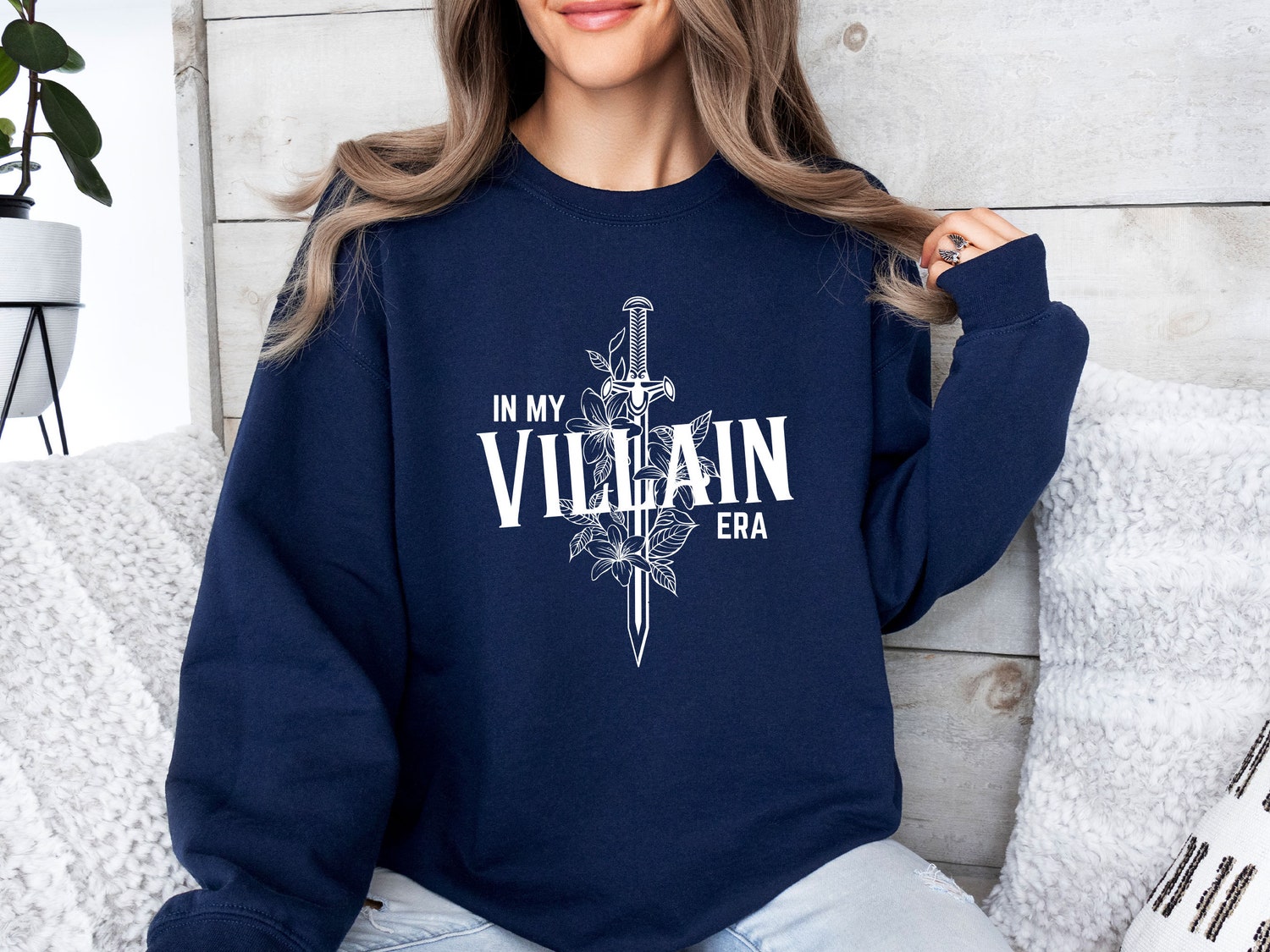 Villain Sweatshirt for Dark Romance Readers In My Villain Era Bookish Sweater Book Lovers Gift image 5